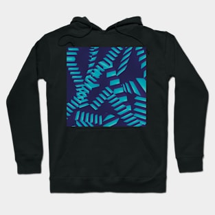 Liminal Stairs Blue Haze Hoodie